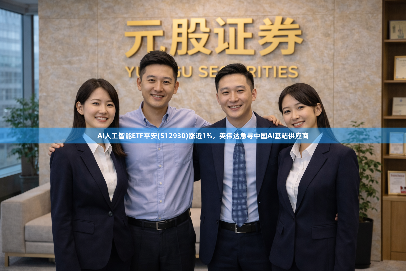AI人工智能ETF平安(512930)涨近1%，英伟达急寻中国AI基站供应商