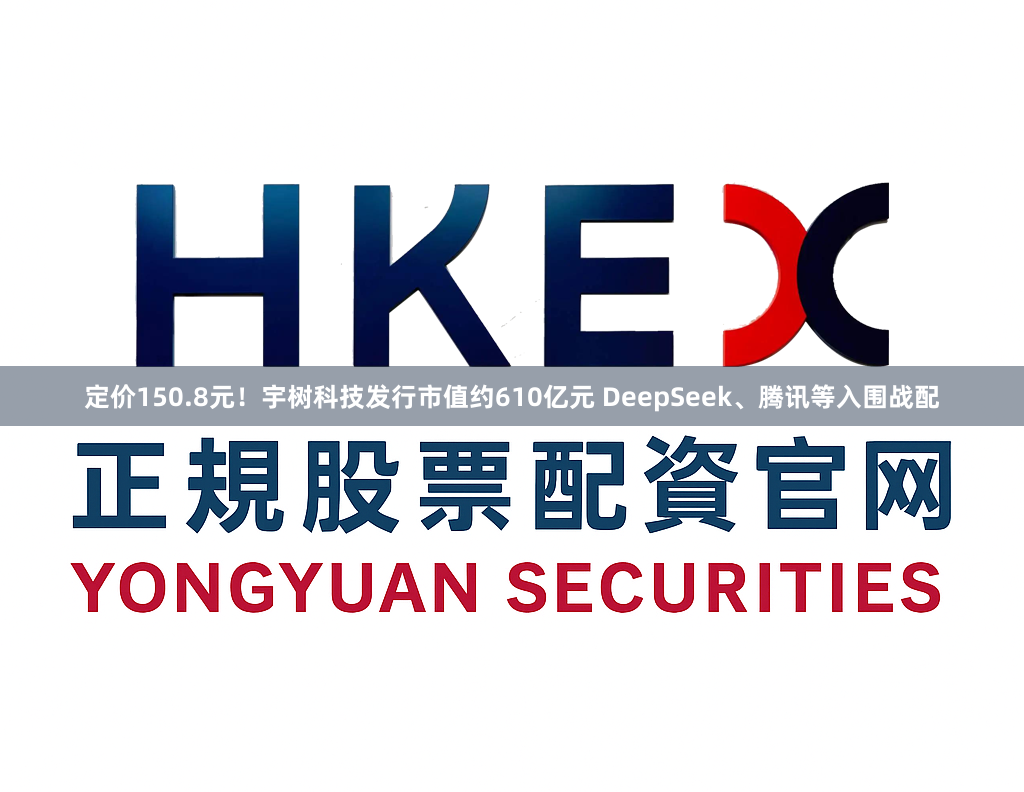 定价150.8元！宇树科技发行市值约610亿元 DeepSeek、腾讯等入围战配