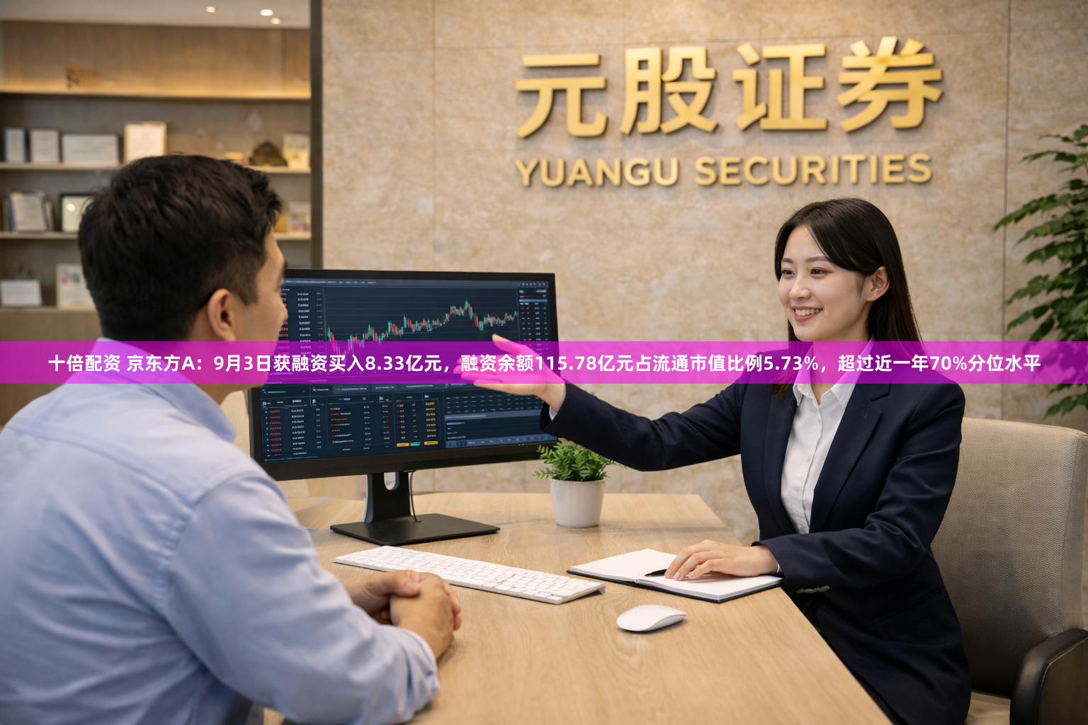 十倍配资 京东方A：9月3日获融资买入8.33亿元，融资余额115.78亿元占流通市值比例5.73%，超过近一年70%分位水平